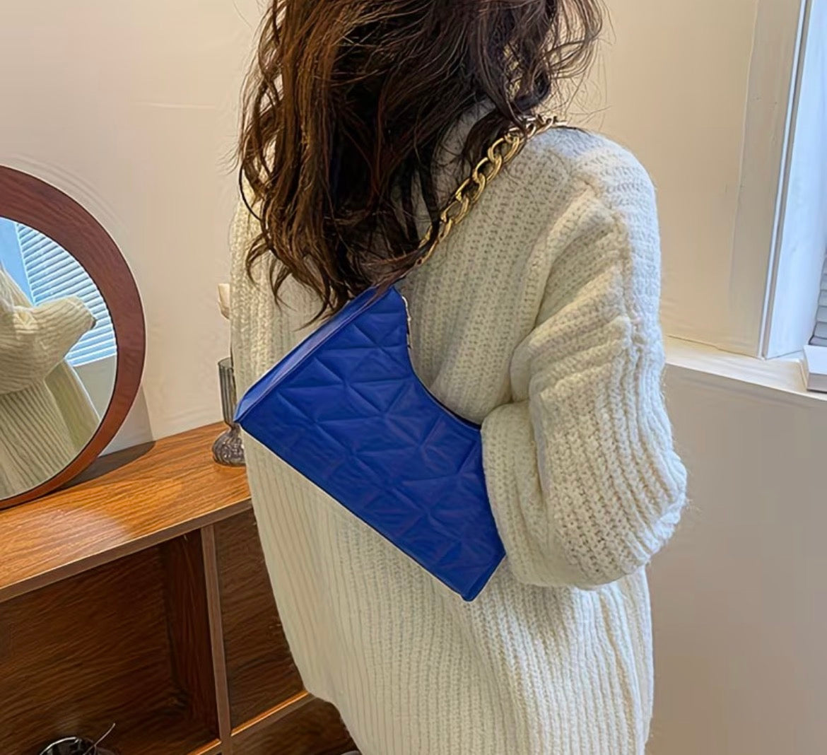 Mini Sac Baguette Chic Matelassé