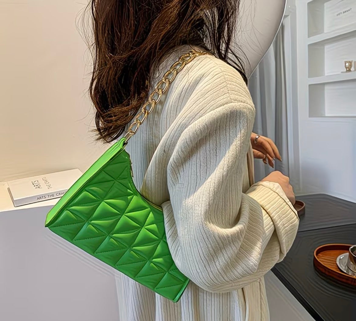 Mini Sac Baguette Chic Matelassé