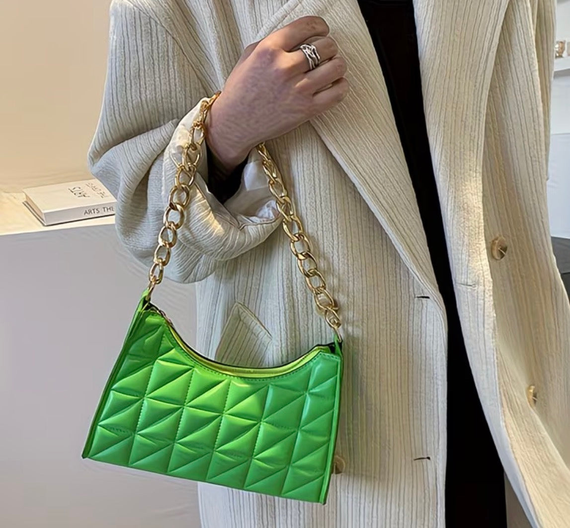 Mini Sac Baguette Chic Matelassé